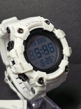 Activa Kadron X Invicta Digital Men's Watch - 53mm, White (ACW1968-004)